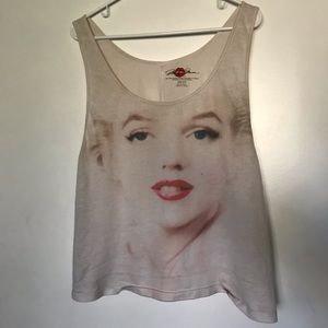 Marylin Monroe, Graphic Crop Top